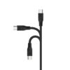 KABEL USB MICRO 3.1A SOMOSTEL CZARNY 3100mAh QUICK CHARGER QC 3.0 3M POWERLINE SMS-BT03 5902012966815