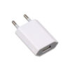 ECONOMY ŁADOWARKA SIECIOWA USB 1A BIAŁA PŁASKA HQ IC PROTECT