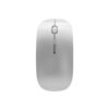 KLAWIATURA + MYSZ OPTYCZNA BEZPRZEWODOWA SREBRNA IMAC ZESTAW 5904238704431