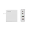 SOMOSTEL ŁADOWARKA SIECIOWA 130W GaN BIAŁA Q24 2XTYP-C PD + 2XUSB + KABEL USB TYP-C - TYP-C 6A 120W SMS-BA02