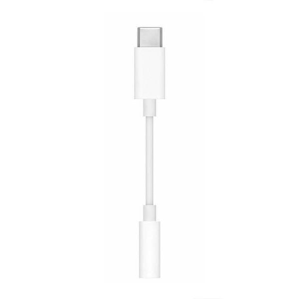 APPLE  ADAPTER TYP-C DO MINI JACK 3,5MM PRZEJŚCIÓWKA BIAŁY IPHONE BOX 190198886866