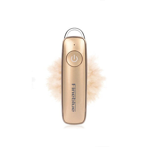 SŁUCHAWKA  BLUETOOTH FINEBLUE F515 ZŁOTA