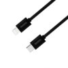 KABEL USB IPHONE DO TYP-C 5A 20W SOMOSTEL CZARNY 5000mAh POWER DELIVERY 1.2M PD SMS-BT10 FAST USB-C 5902012968581