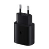 SAMSUNG ŁADOWARKA SIECIOWA TYP-C PD CZARNA  EP-TA800 3A 25W 5904238711743