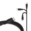 KABEL USB MICRO SOMOSTEL 30W CZARNY QUICK CHARGE SMS-A89 1m 5904238721674