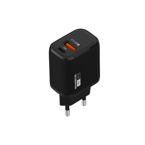ZESTAW ŁADOWARKA SIECIOWA SAMOCHODOWA SOMOSTEL + KABEL 3W1