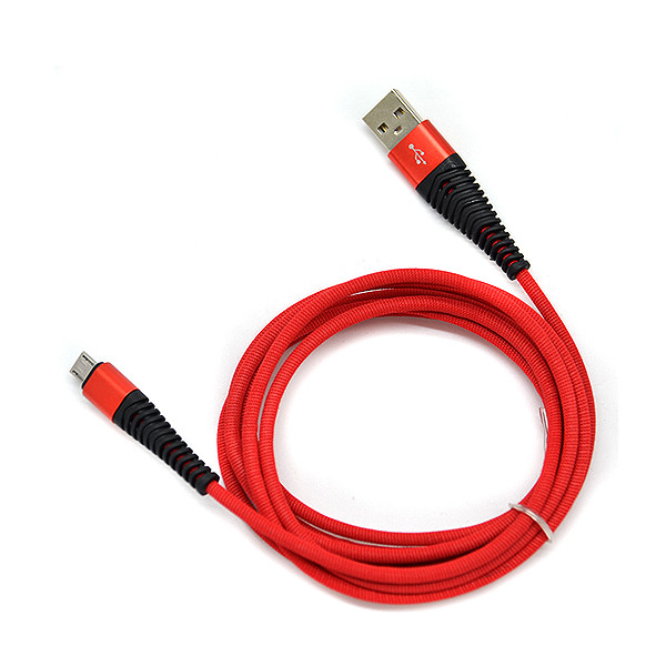 REDX KABEL MICRO USB QC 3.0  QUICK CHARGE OPLOT WZMACNIANY 2M  NYLON 5904238705599