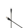 KABEL USB TYP-C DENMEN CZARNY 2,4A 1M USB-C D01T 6973224870060