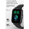 ZEGAREK SPORTOWY SMARTWATCH SENBONO LADY Y20 CZARNY 5904238703151