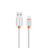 ŁADOWARKA SIECIOWA 2A + KABEL IPHONE BIAŁY SOMOSTEL 2100mA USB-C SMS-A52 10W