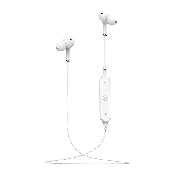 SŁUCHAWKI DOUSZNE STEREO BLUETOOTH DENMEN DL05 CZARNE KANAŁOWE 6973224871685