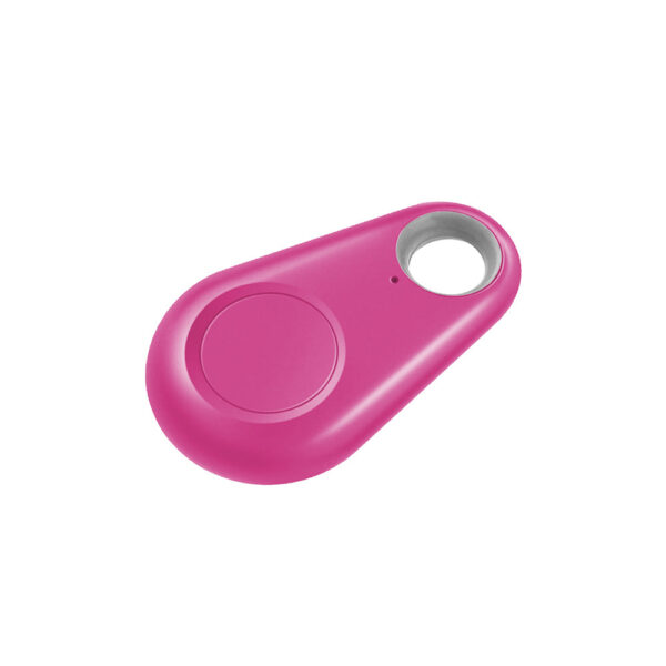 LOKALIZATOR BRELOCZEK GPS BLUETOOTH ANTI-LOST RÓŻOWY