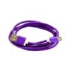 ECONOMY KABEL USB MICRO NYLON FIOLETOWY 1,5m PURPLE 5902012962060