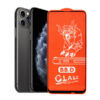 SZKŁO SOMOSTEL IPHONE 12 /12 PRO PŁASKIE HARTOWANE 9H CZARNA RAMKA  6,1 CALA 9D 5904238706589