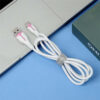 KABEL USB IPHONE 2,4A SOMOSTEL BIAŁY 2400mAh QUICK CHARGER 1M POWERLINE SMS-BP08 5904238713365