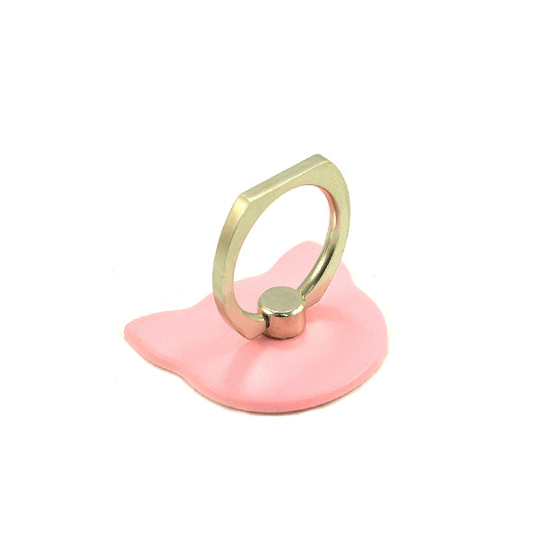 UCHWYT TELEFONU STOJAK KOT RÓŻOWY UNIWERSALNY VEGA NA RĘKĘ RING HOLDER 5902012965986