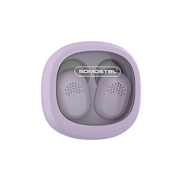 SŁUCHAWKI BLUETOOTH SOMOSTEL I660 EARBUDS FIOLETOWY TWS