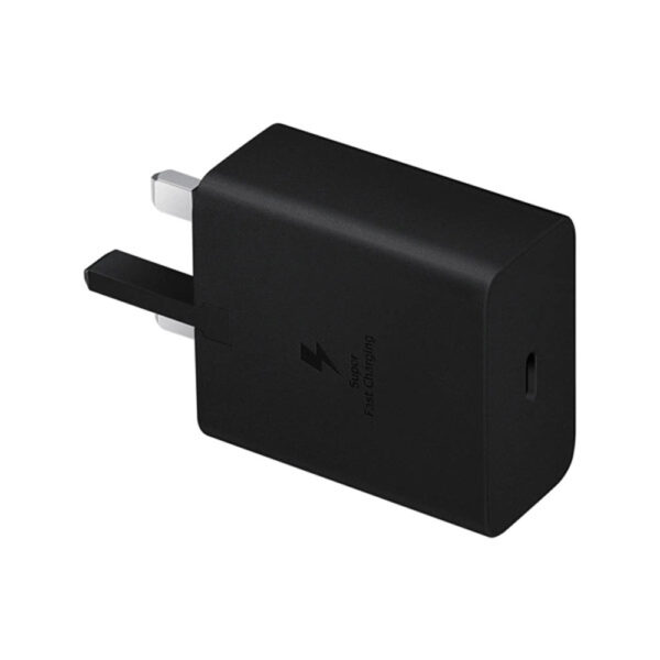 SAMSUNG ŁADOWARKA SIECIOWA TYP-C PD EP-T4511 45W CZARNY 3A + KABEL TYP-C - TYP-C - UK connector 8806094265422