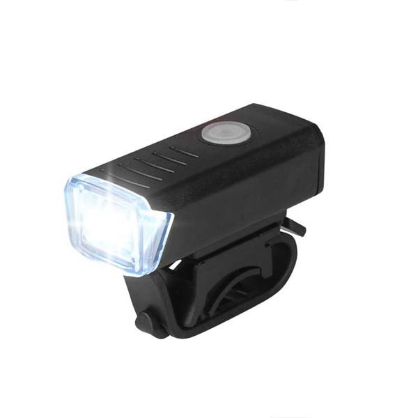 ZESTAW LAMP ROWEROWYCH Z AKUMULATOREM PRZÓD 1-LED 3 STOPNIE ŚWIECENIA TYŁ 5-LED KABEL MICRO USB LXR20201 5902270781892