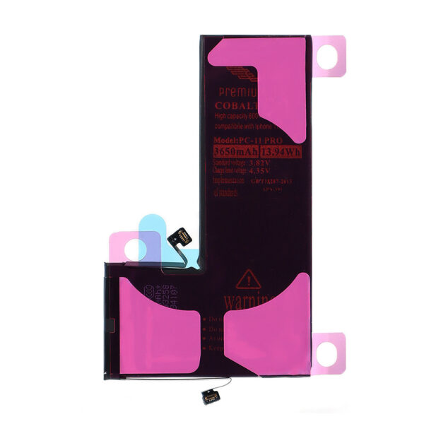 BATERIA PREMIUM CELL COBALT IPHONE 11 PRO 3650 mAh 600+ CYCLES 5904238716267