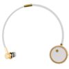 SŁUCHAWKA  BLUETOOTH FINEBLUE DIAMOND DOUSZNE  FL-C8 BIAŁE/ZŁOTE KANAŁOWE 5902012964132