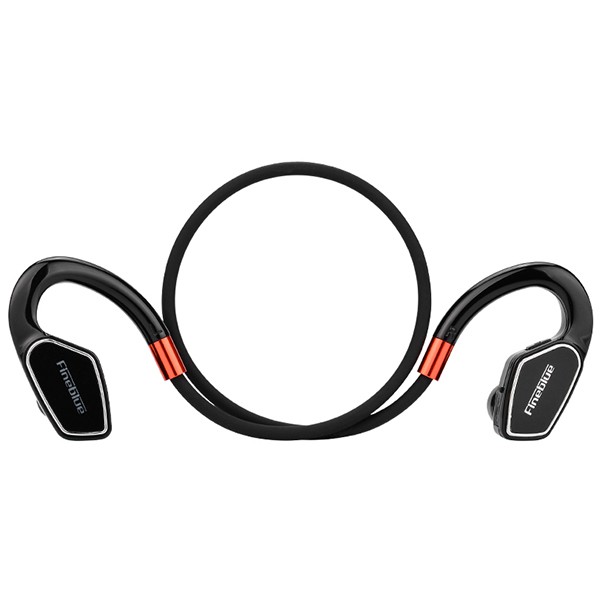 SŁUCHAWKI DOUSZNE BLUETOOTH FINEBLUE MAX SPORT 300 M3 CZARNE KANAŁOWE 6923302701021