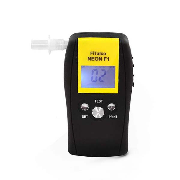 FITALCO ALKOMAT NEON F1 ELEKTRONICZNY CYFROWY BEZUSTNIKOWY ALCOHOL TESTER TRZEŹWOŚCI 5907786949231