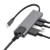 ECOBOX ADAPTER TYP-C ROZDZIELACZ HDMI + TYP-C + USB + RJ-45 DEX
