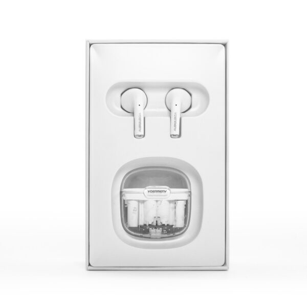 SŁUCHAWKI BLUETOOTH DENMEN EARBUDS BIAŁE DL29 TWS 6973224877847