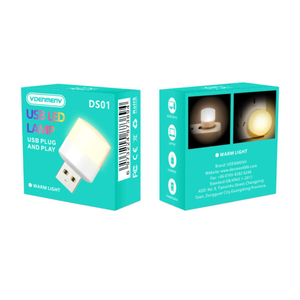 LAMPKA USB DENMEN DIODOWA LED CIEPŁA DS01 6973224873894