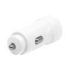 ŁADOWARKA SAMOCHODOWA 2,4A BIAŁA DENMEN 2400mA DUAL  2XUSB DZ17 6973224876512