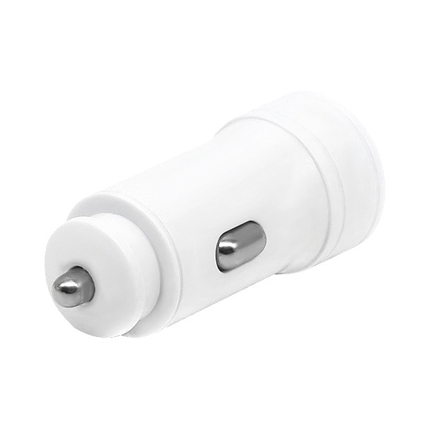 ŁADOWARKA SAMOCHODOWA 2,4A BIAŁA DENMEN 2400mA DUAL  2XUSB DZ17 6973224876512
