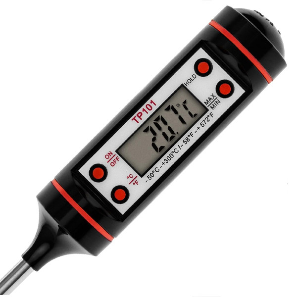TERMOMETR KUCHENNY CYFROWY DO MIĘSA WINA LCD SONDA 5904238714058