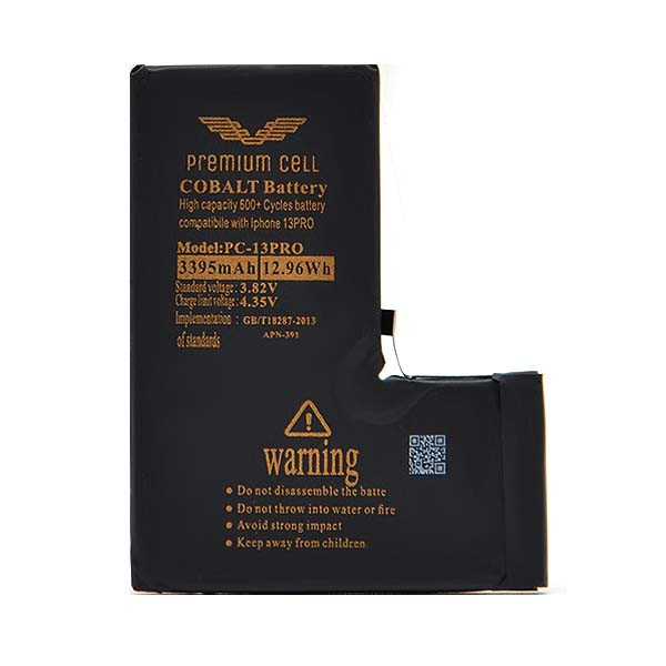 BATERIA PREMIUM CELL COBALT IPHONE 13 PRO 3395mAh 600+ CYCLES 5904238714461