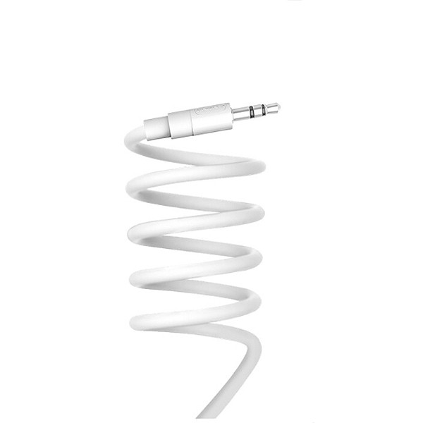 KABEL STEREO DENMEN JACK DO JACK 3,5 CALA BIAŁY 2M DX02 6973224873658