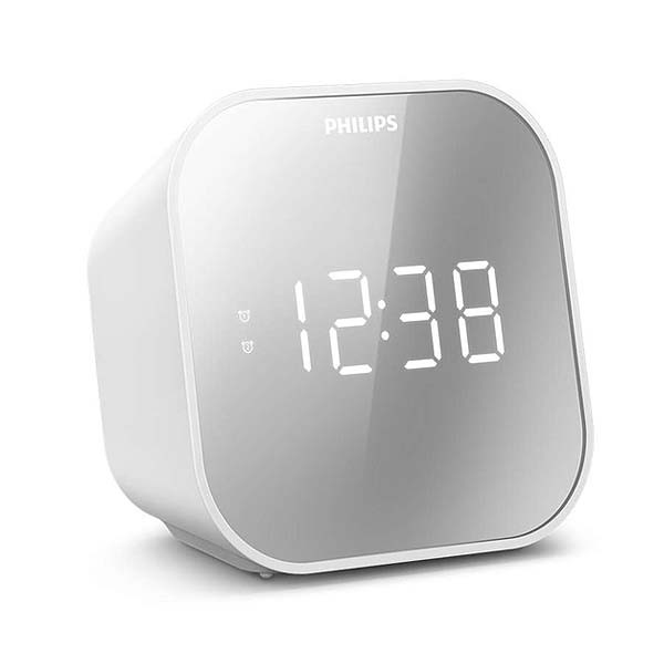 CYFROWE RADIO FM LUSTRZANE BUDZIK ALARM ZEGAR USB PHILIPS TAR4406/12 4895229116658