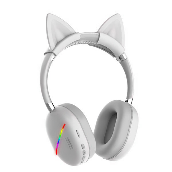 SŁUCHAWKI NAUSZNE BLUETOOTH SOMOSTEL KIDS BIAŁE SMS-CJ17 5904238714645