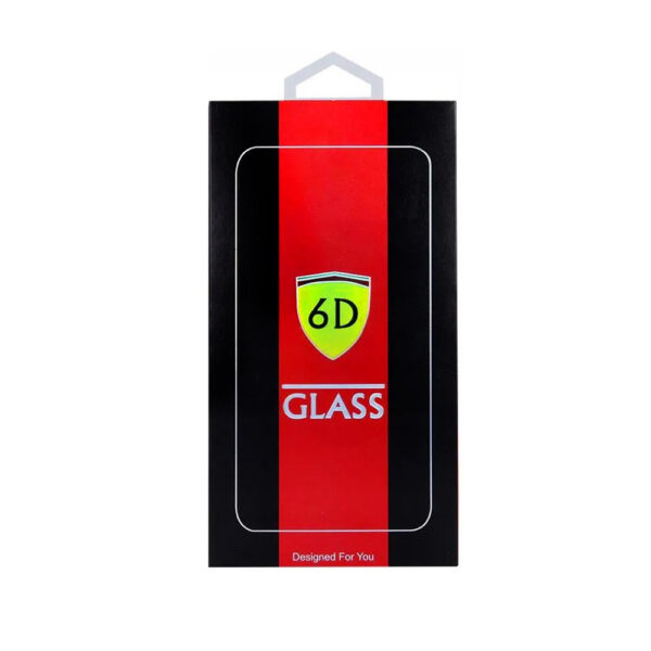 SZKŁO 6D IPHONE XR / 11 6.1 SZKŁO PROFILOWANE HARTOWANE FULL COVER CZARNA RAMKA 5900495952264