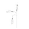 KABEL USB TYP-C 3.1A SOMOSTEL BIAŁY 3100mAh QUICK CHARGER QC 3.0 1.2 M POWERLINE SMS-BT09 ECL 5902012966860