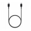 SAMSUNG ŁADOWARKA SIECIOWA TYP-C 25W 3A CZARNY  EP-TA800 + KABEL TYP-C - TYP-C