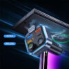 ZESTAW ECOBOX TRANSMITER FM  12/24 V BLUETOOTH 2 X USB + PD 20W + KABEL USB 3W1  CZARNY 2,4A