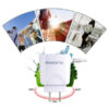 ŁADOWARKA SIECIOWA 2A KABEL USB MICRO BIAŁA SOMOSTEL 2100mA SMS-A03 10,5W 5902012967713