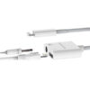 ADAPTER HF IPHONE SOMOSTEL BIAŁY SMS-BZ03 AUDIO JACK + ZASILANIE VER BT 5902012968338