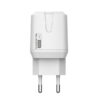 ŁADOWARKA SIECIOWA 3A 18W + KABEL IPHONE BIAŁA  SOMOSTEL 3000mA USB QC3.0 SMS-Q02