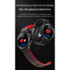 ZEGAREK SPORTOWY SMARTWATCH CZARNY CZERWONY SENBONO S30 5902012969496