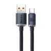 KABEL USB DO USB-C BASEUS CRYSTAL SHINE, 100W, 1.2M (CZARNY) 6932172602802