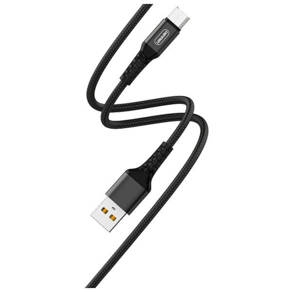 DENMEN KABEL USB WZMACNIANY OPLOT MICR CZARNY1M D02V 6973224870114