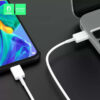 KABEL USB TYP-C DO TYP-C PD USB-C 3,6A DENMEN BIAŁY 1M D20C 100W 6973224872361