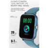 ZEGAREK SPORTOWY SMARTWATCH SENBONO LADY Y20 NIEBIESKI 5904238703090