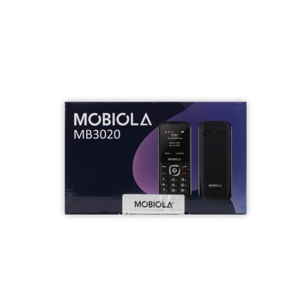 TELEFON GSM MOBIOLA DLA SENIORA MB3020 2G CZARNY 8594203271432